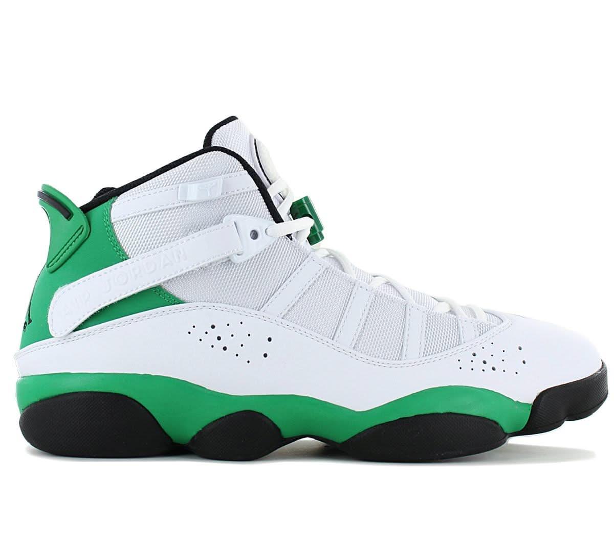 Air Jordan Rings Lucky Green Men's Sneakers Basketball Shoes Whi