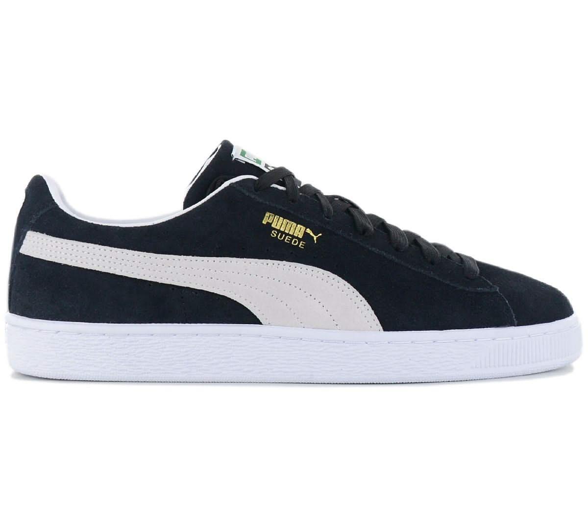 Puma Suede Classic XXI Men's Sneakers Shoes Leather Black 374915-01