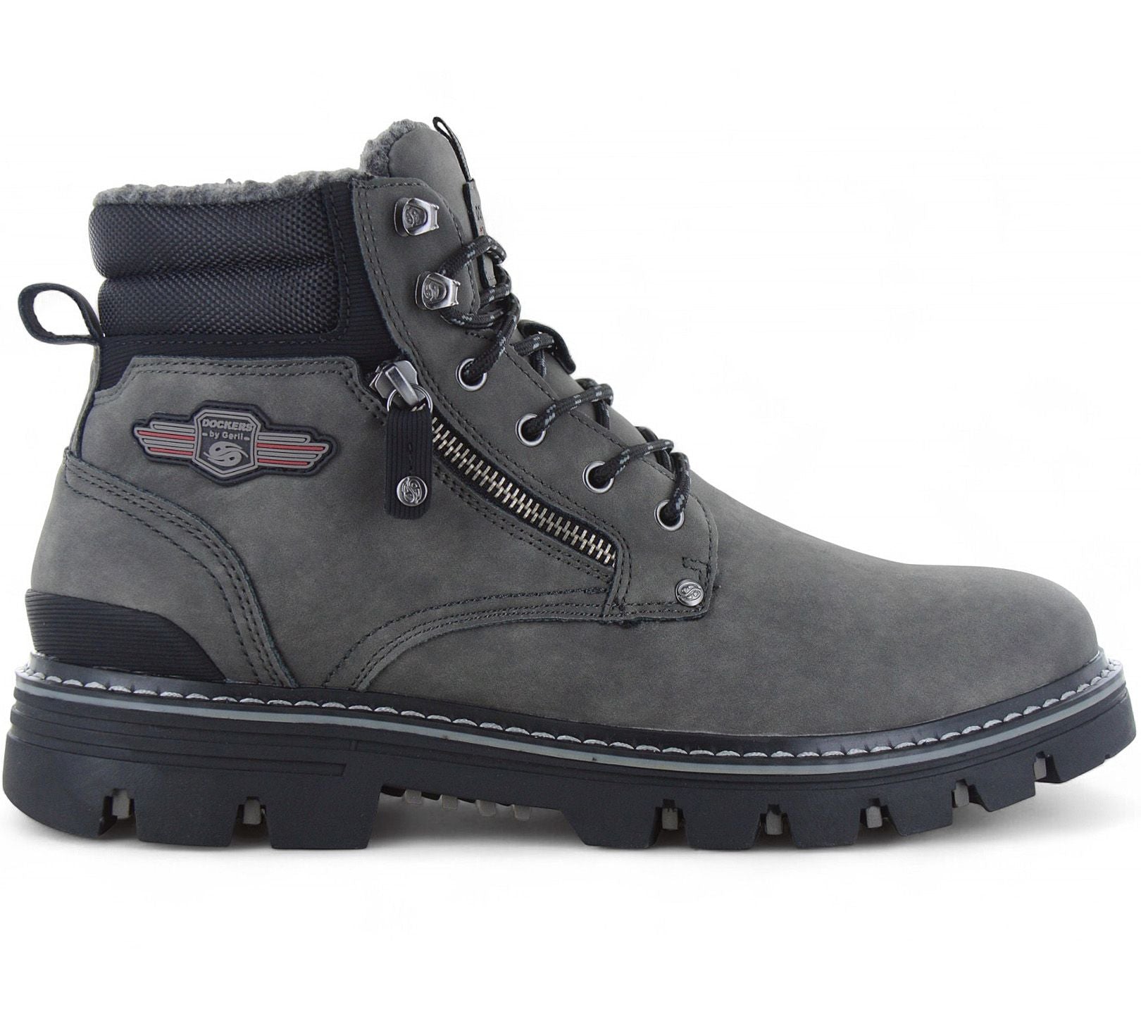 DOCKERS by Gerli Boots Men's Winter Shoes Boots Lined Gray