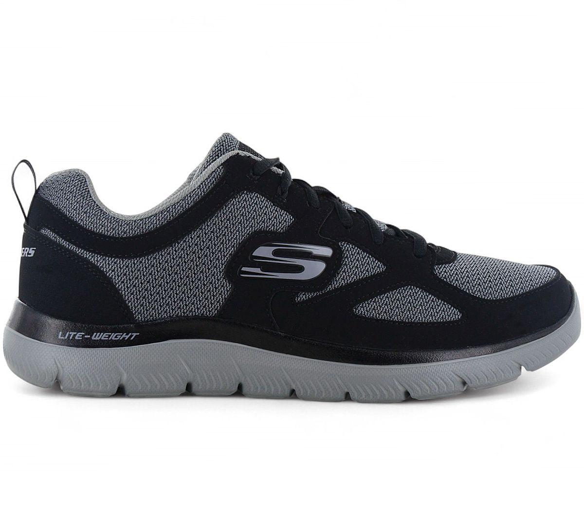 Skechers Summits Men's Shoes Sneakers Black 894344-BKGY