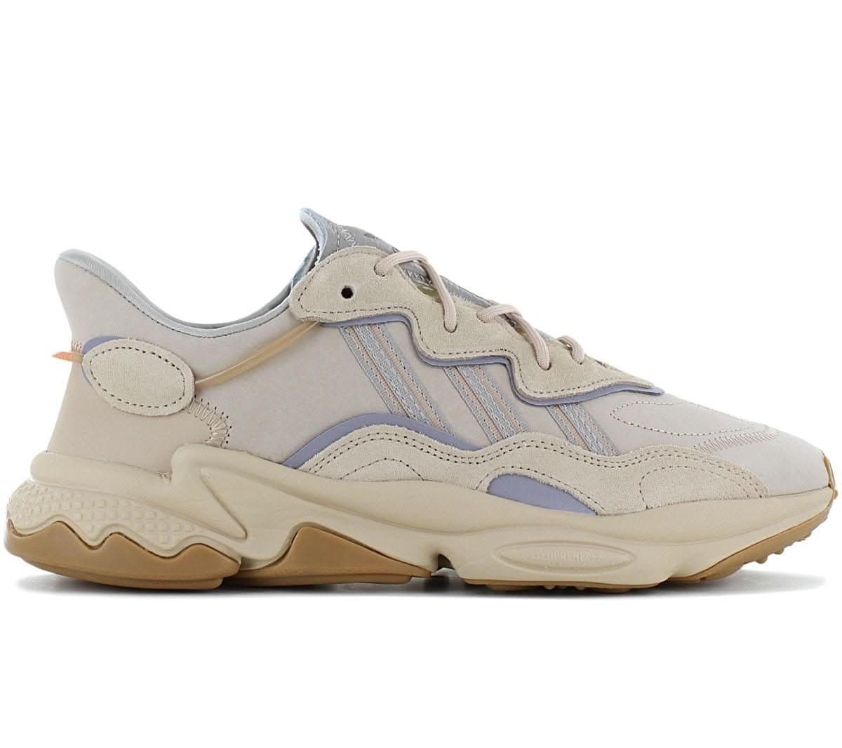 adidas Originals OZWEEGO Men's Sneakers Shoes Leather Beige-Brown EE