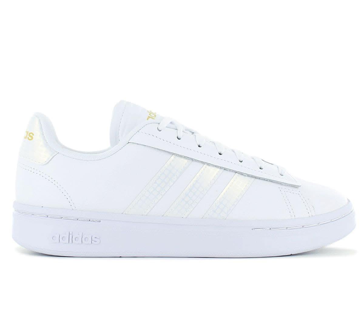 adidas Grand Court Alpha Women's Sneakers Shoes White HQ6600