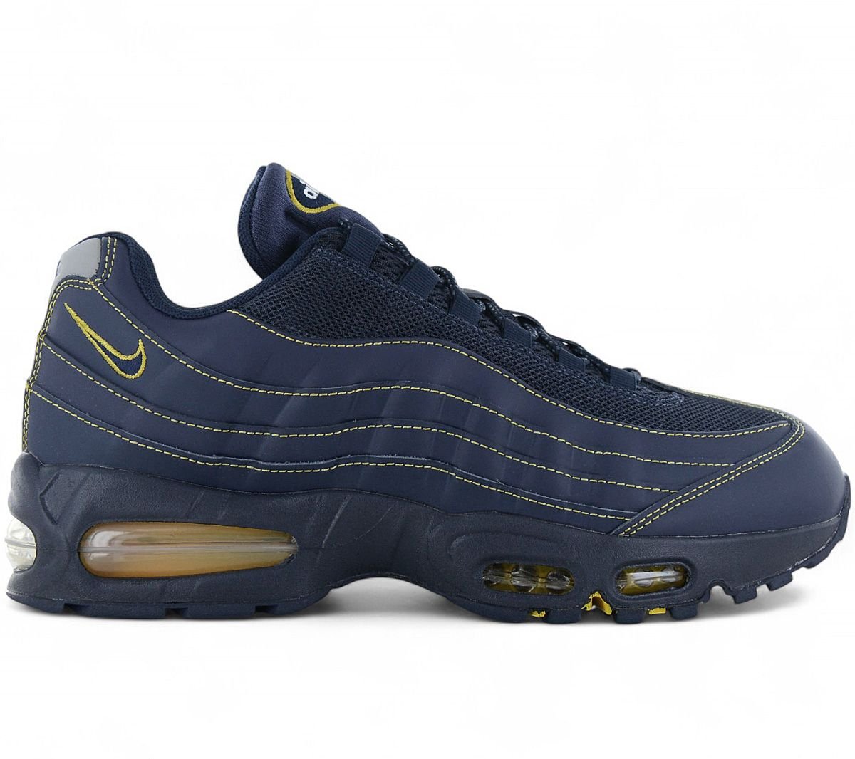 Nike Air Max 95 OG Big Bubble Michigan Men's Sneakers Shoes Blue I