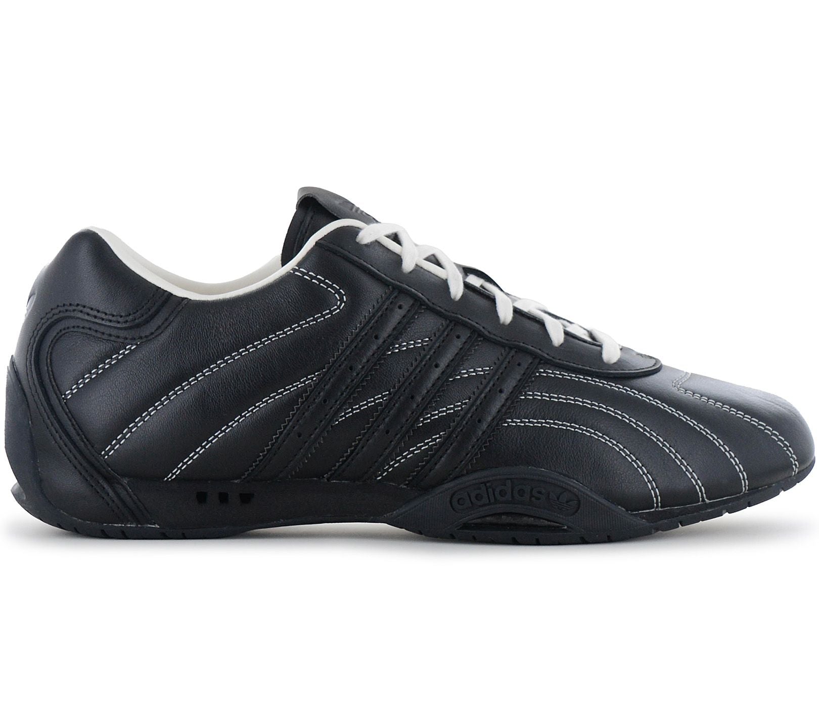 adidas Originals Adi Racer Lo Lux - Men's Sneakers Leather Black JS1559 adidas Originals Adi Racer Lo Lux - Men's Sneakers Leather Black JS1559