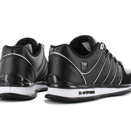 K-Swiss Rinzler - Zapatos de piel para hombre Negro 01235-002-M