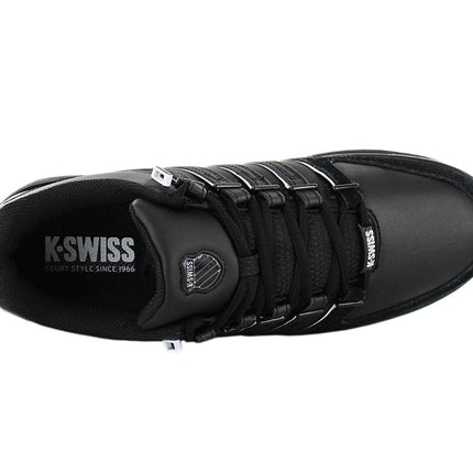 K-Swiss Rinzler - Scarpe in pelle da uomo Nere 01235-002-M