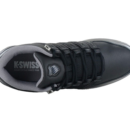 K-Swiss RINZLER - Herren Sneakers Schuhe Leder Schwarz 01235-076-M