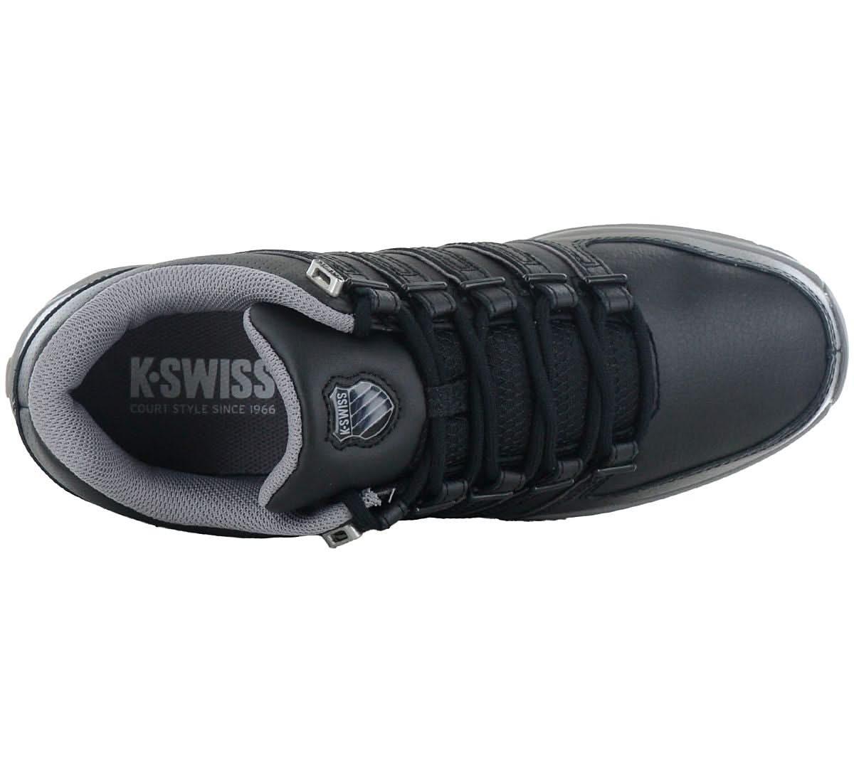 K - Swiss RINZLER - Herren Sneakers Schuhe Leder Schwarz 01235 - 076 - M - Brandstyle24