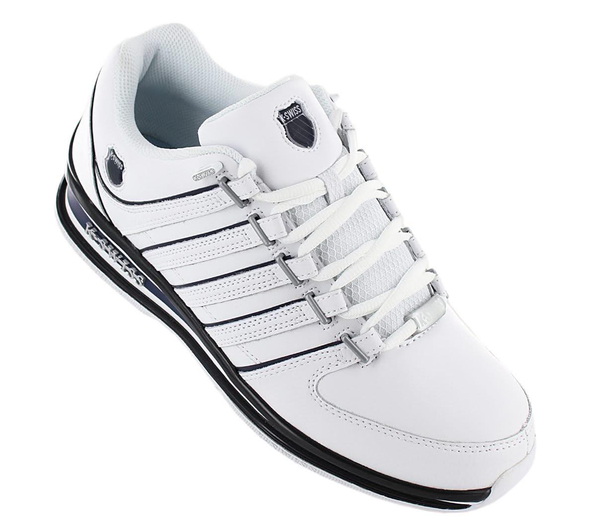 K - Swiss Rinzler Leather - Herren Sneakers Schuhe Leder Weiß 01235 - 139 - M - Brandstyle24