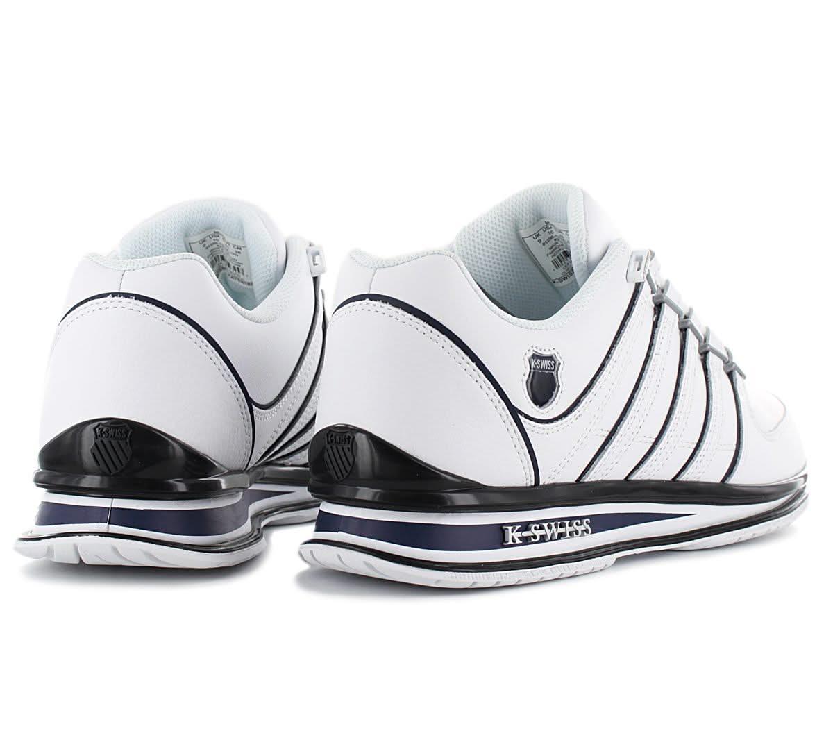 K - Swiss Rinzler Leather - Herren Sneakers Schuhe Leder Weiß 01235 - 139 - M - Brandstyle24