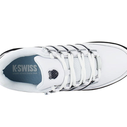 K-Swiss Rinzler Leather - Herren Sneakers Schuhe Leder Weiß 01235-139-M