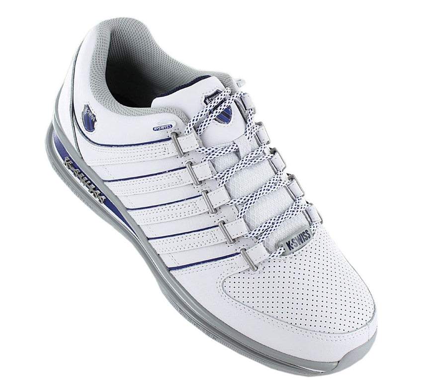 K-Swiss Rinzler Leather - Chaussures Homme Cuir Blanc 01235-197-M