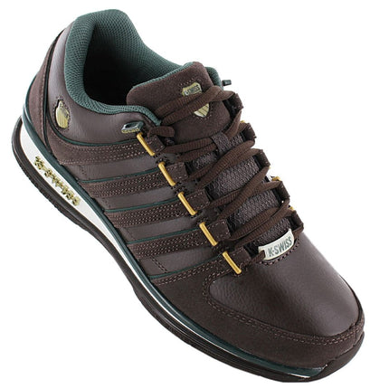 K-Swiss Rinzler Leather - Chaussures Homme Cuir Marron 01235-203-M