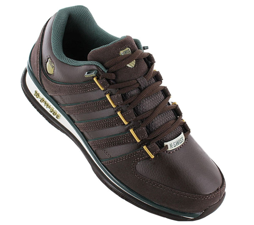 K-Swiss Rinzler Leather - Herenschoenen Leer Bruin 01235-203-M