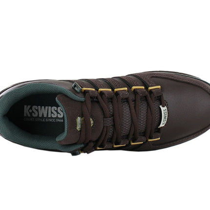 K-Swiss Rinzler Leather - Scarpe da uomo Pelle Marrone 01235-203-M