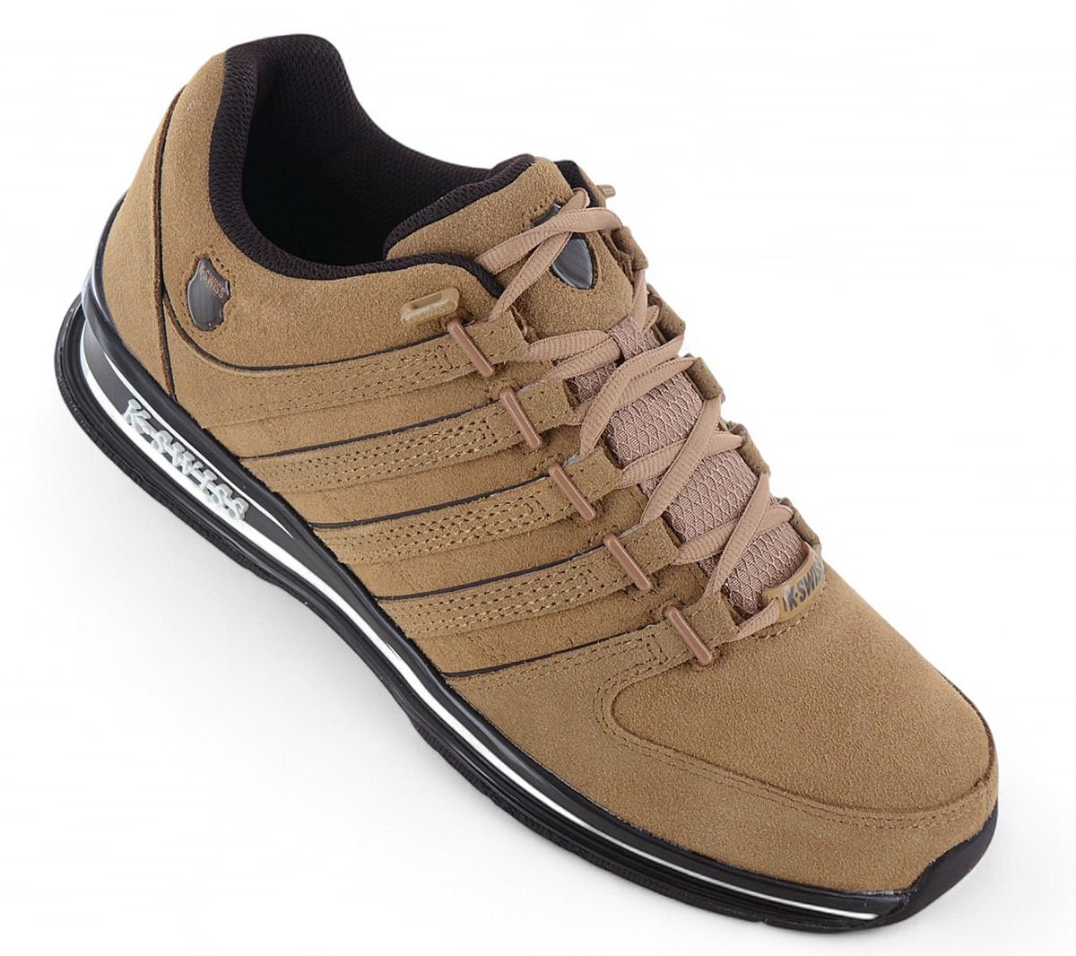 K - Swiss RINZLER Leather - Herren Sneakers Schuhe Braun 01235 - 286 - M - Brandstyle24