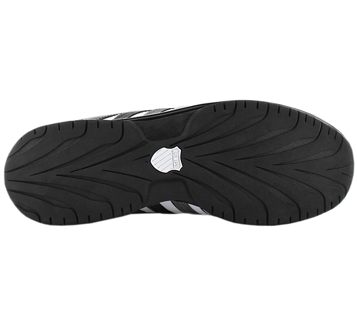 K - Swiss Rinzler Leather - Herren Sneakers Schuhe Weiß - Schwarz 01235 - 944 - M - Brandstyle24