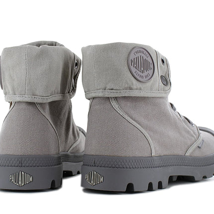 PALLADIUM Baggy - Botas Hombre Botas Lona Gris 02353-066-M