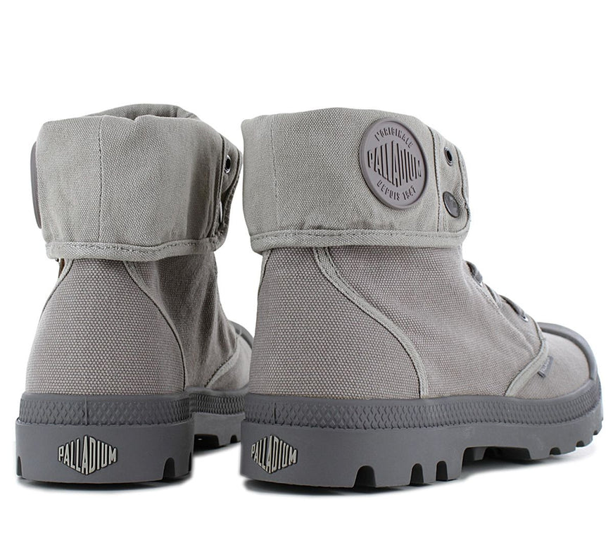 PALLADIUM Baggy - Herenlaarzen Canvas Grijs 02353-066-M