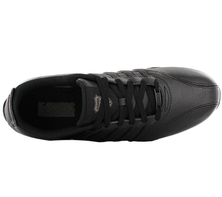 K-Swiss Arvee 1.5 Leather - Chaussures Baskets Homme Cuir Noir 02453-044-M