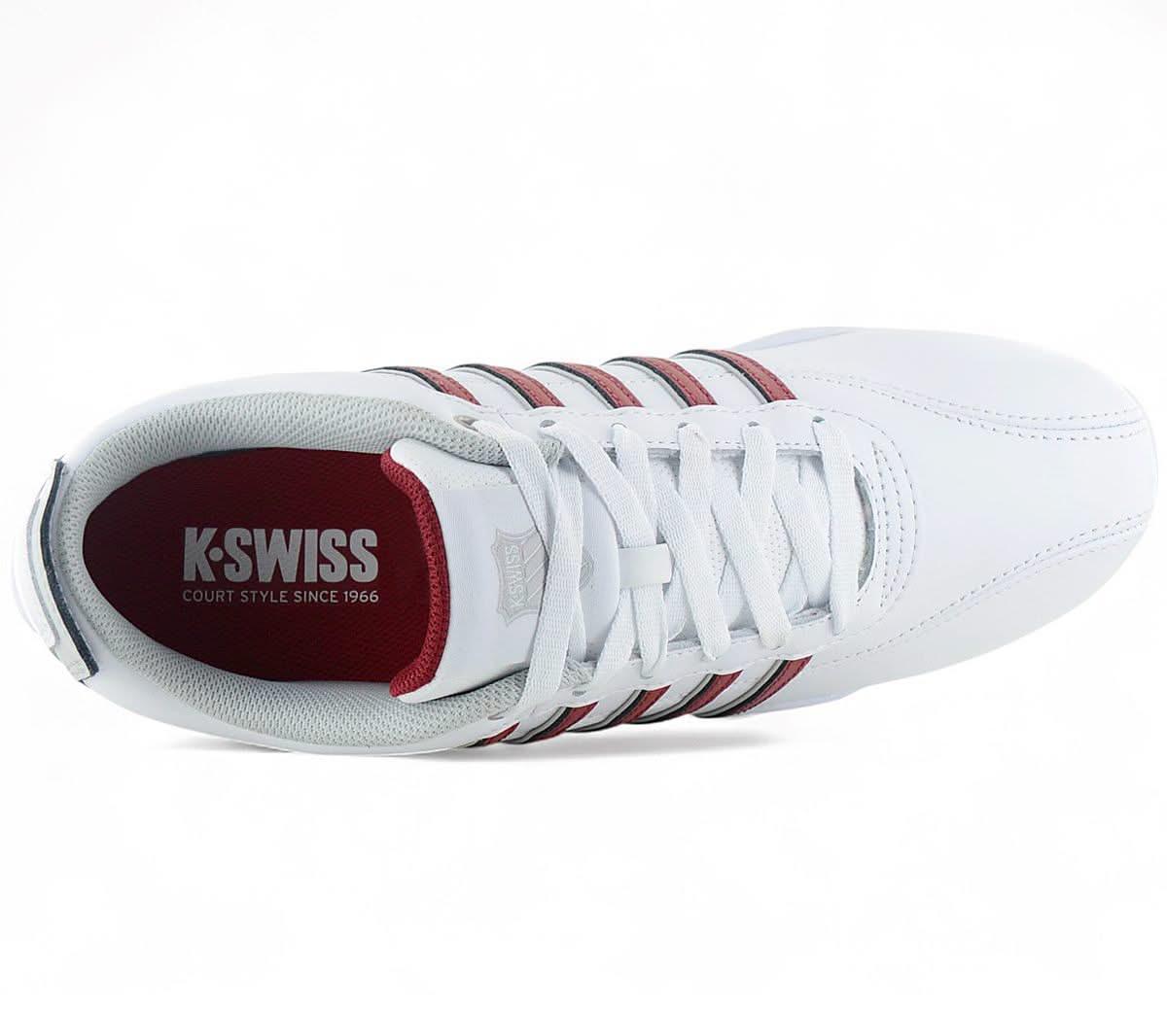 K - Swiss Arvee 1.5 Leather - Herren Sneaker Schuhe Leder Weiß 02453 - 174 - M - Brandstyle24