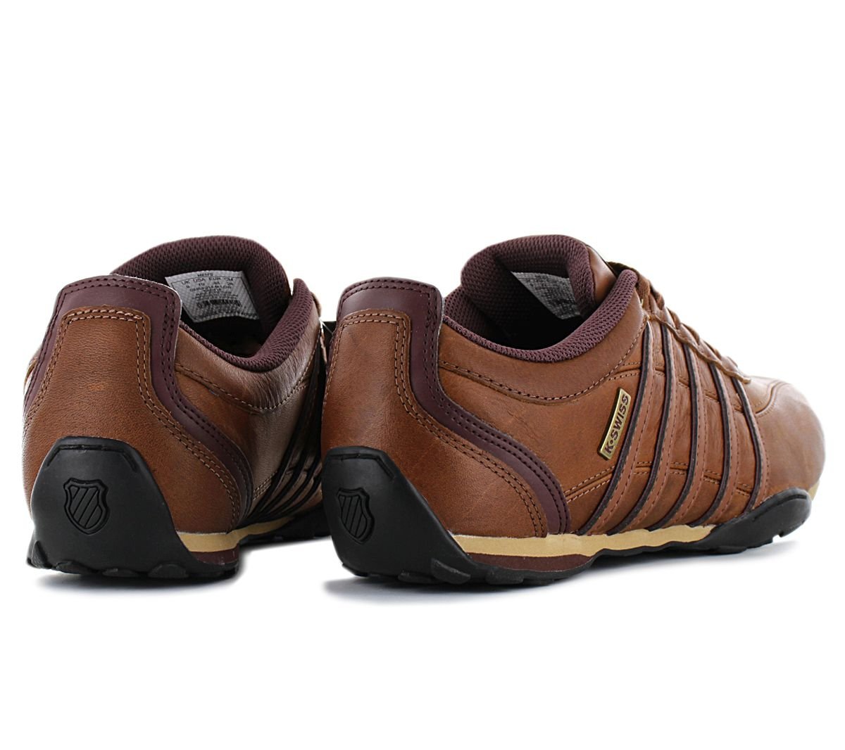 K - Swiss Arvee 1.5 Leather - Herren Sneakers Schuhe Braun 02453 - 214 - M - Brandstyle24