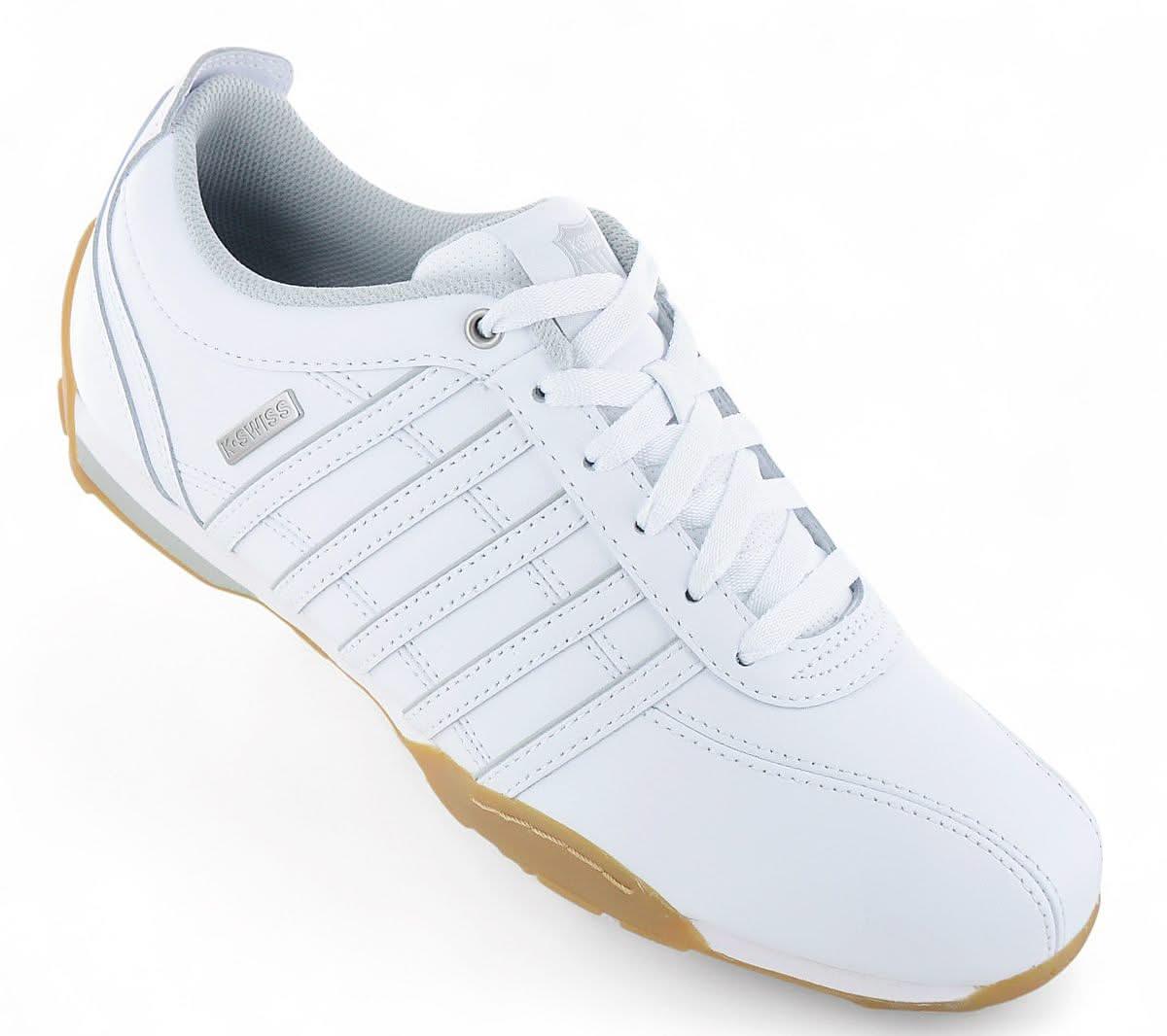 K - Swiss Arvee 1.5 Leather - Herren Sneakers Schuhe Leder Weiß 02453 - 960 - M - Brandstyle24