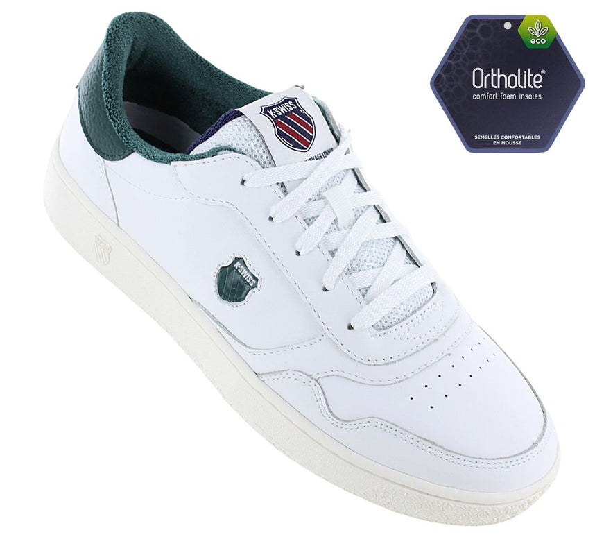 K-Swiss Slammshield II - Zapatillas Hombre Piel Blanco 04312-193-M