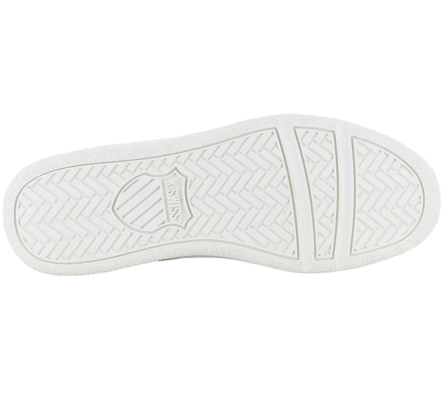 K-Swiss Slammshield II - Zapatillas Hombre Piel Blanco 04312-193-M