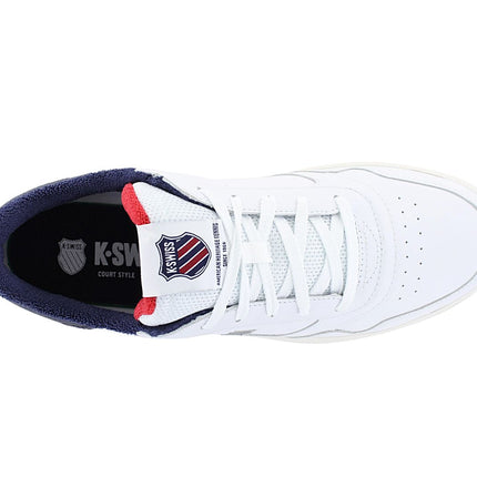 K-Swiss Slammshield II - Baskets Chaussures Homme Cuir Blanc 04312-968-M