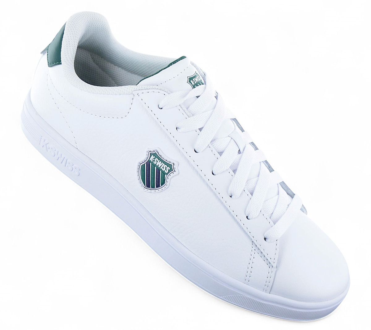 K - Swiss Classic Court Shield II - Herren Sneakers Schuhe Weiß 04412 - 130 - M - Brandstyle24