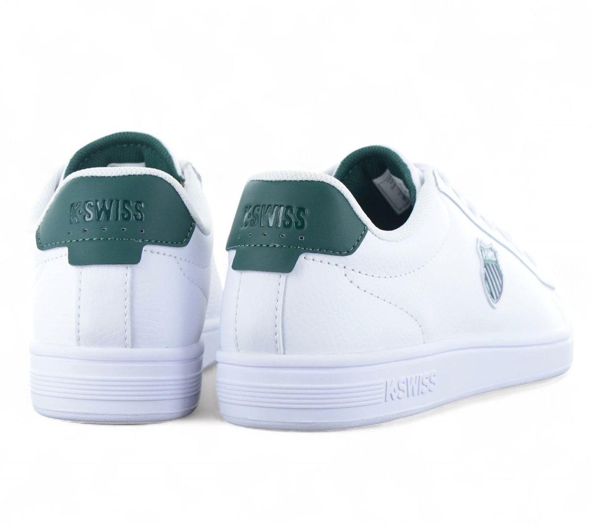 K - Swiss Classic Court Shield II - Herren Sneakers Schuhe Weiß 04412 - 130 - M - Brandstyle24