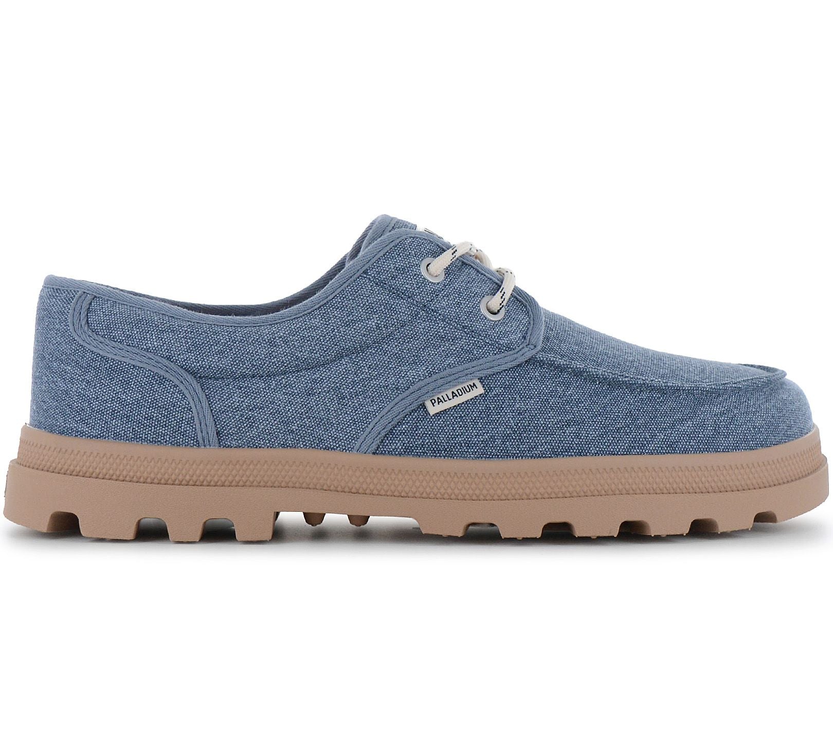 Palladium Dunelite Moc Cush - Herren Sneakers Schuhe Canvas Blau 04660-481-M
