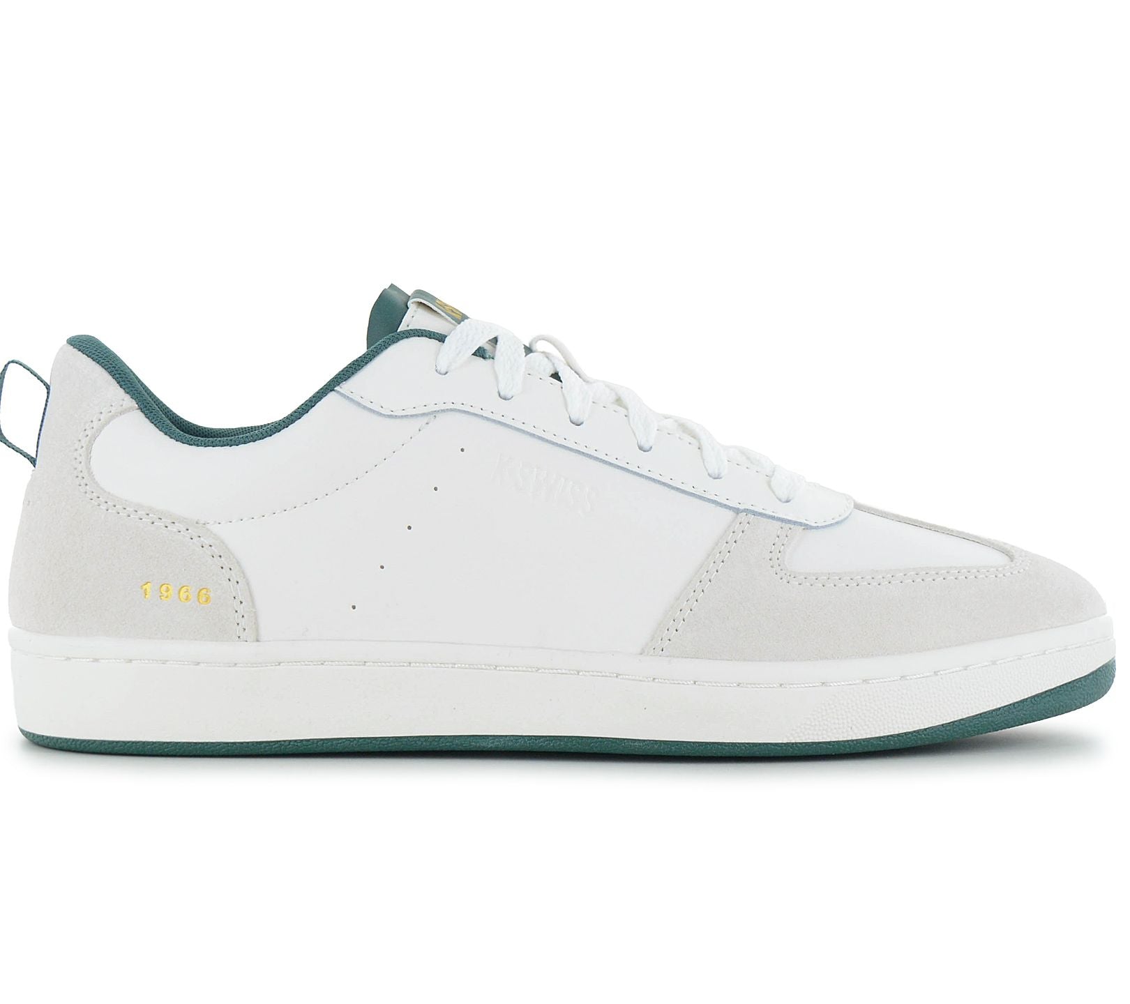 K-Swiss Court Varsity  - Herren Sneakers Schuhe Weiß 04734-180-M