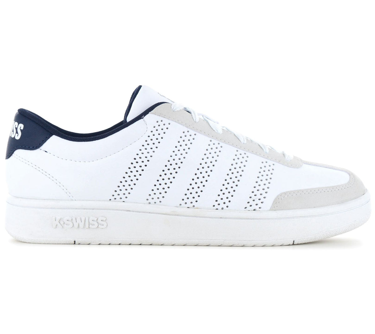 K-Swiss Court Open T-Toe G - Herren Sneakers Schuhe Weiß 04784-124-M