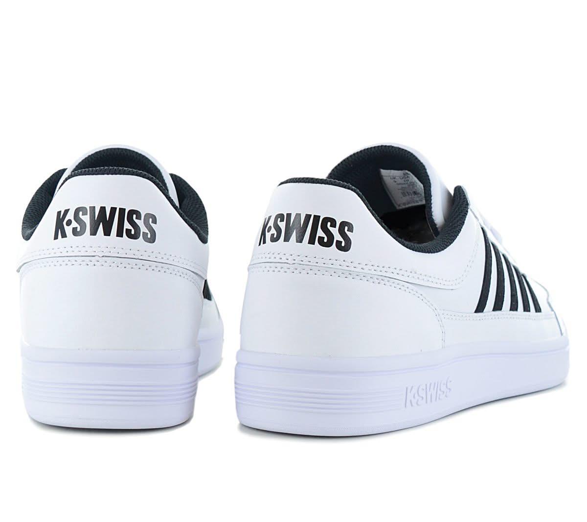 K - Swiss Court Chasseur - Herren Sneakers Schuhe Leder Weiß 06042 - 102 - M - Brandstyle24