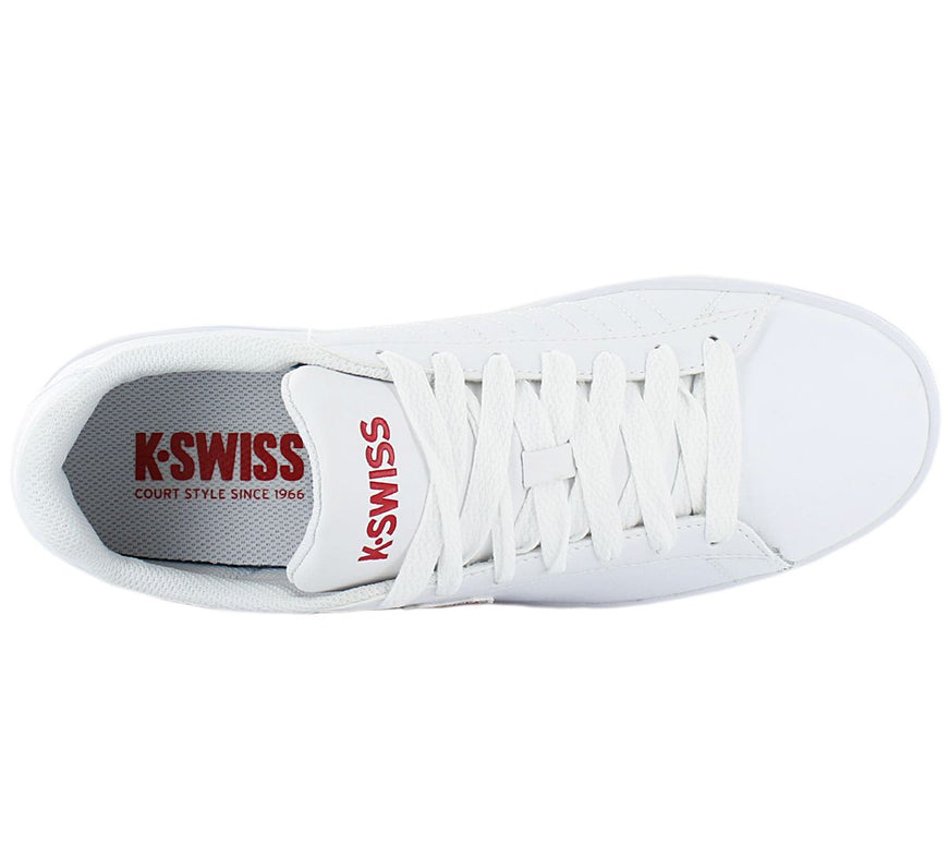 K-Swiss Classic Court Shield - Herren Sneakers Schuhe Weiß 06599-113