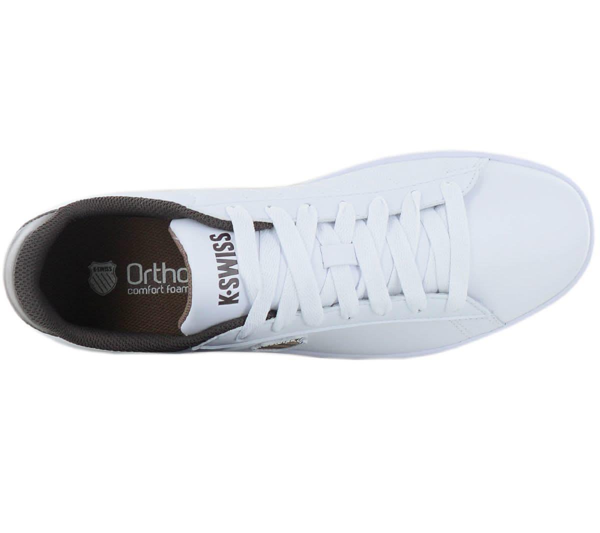 K - Swiss Classic Court Shield - Herren Sneakers Schuhe Weiß 06599 - 919 - M - Brandstyle24