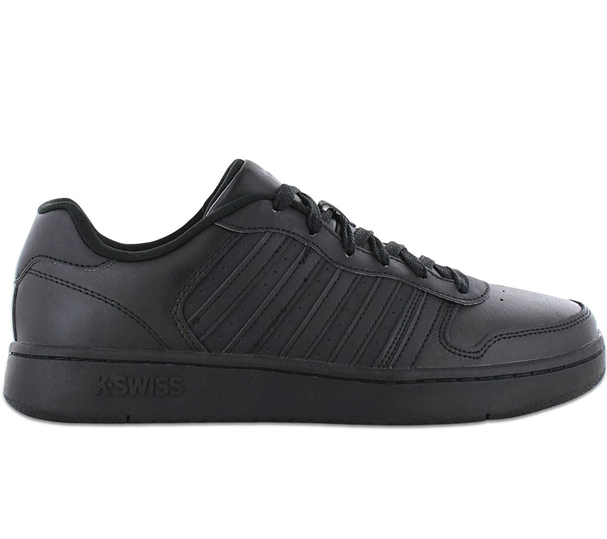 K-Swiss Classic Court Palisades - Herren Schuhe Leder Schwarz 06931-001-M