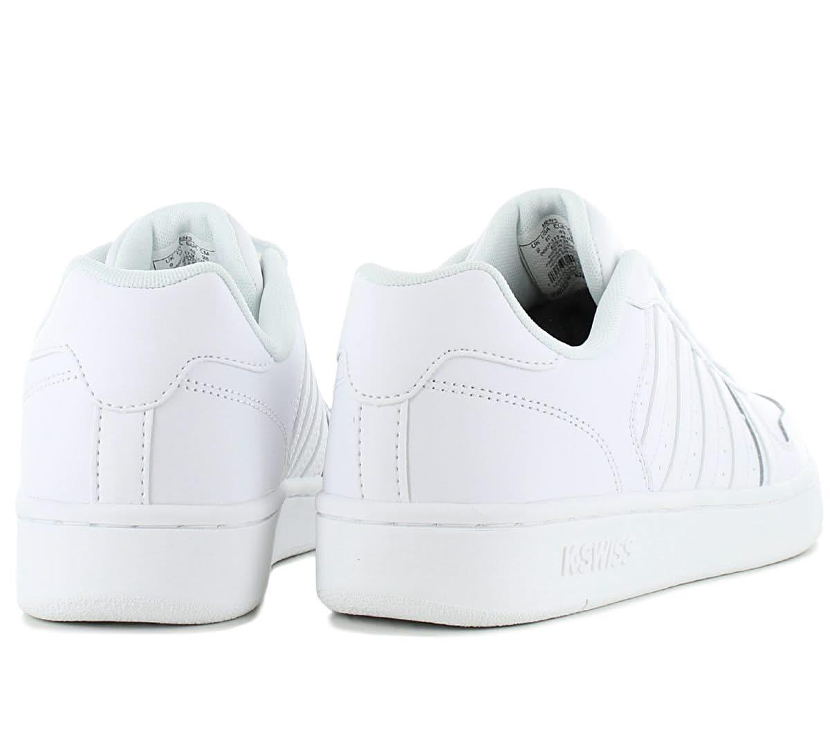 K - Swiss Palisades Leather - Herren Sneakers Schuhe Leder Weiß 06931 - 117 - M - Brandstyle24