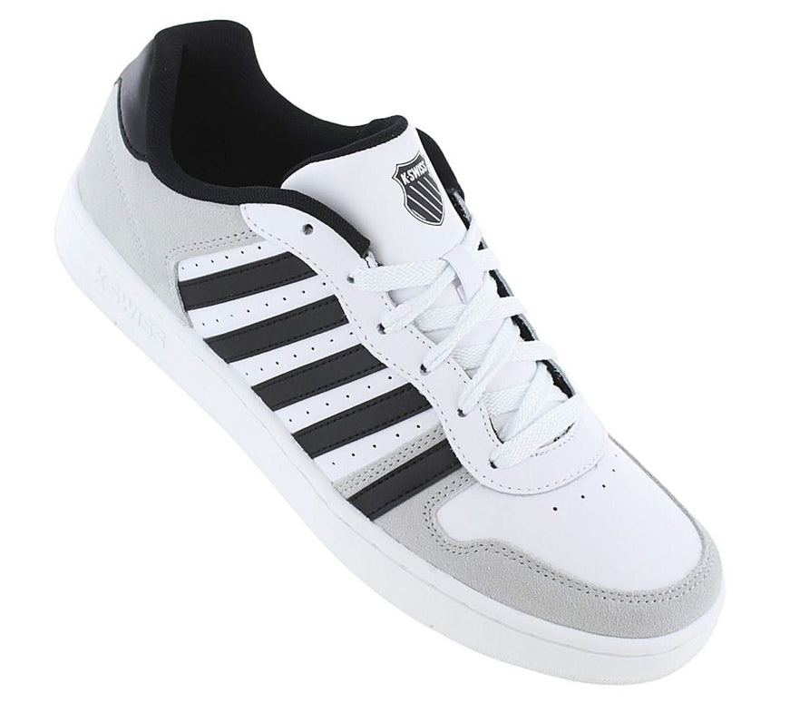 K-Swiss Palisades Leather - Chaussures Baskets Homme Cuir Blanc 06931-144-M