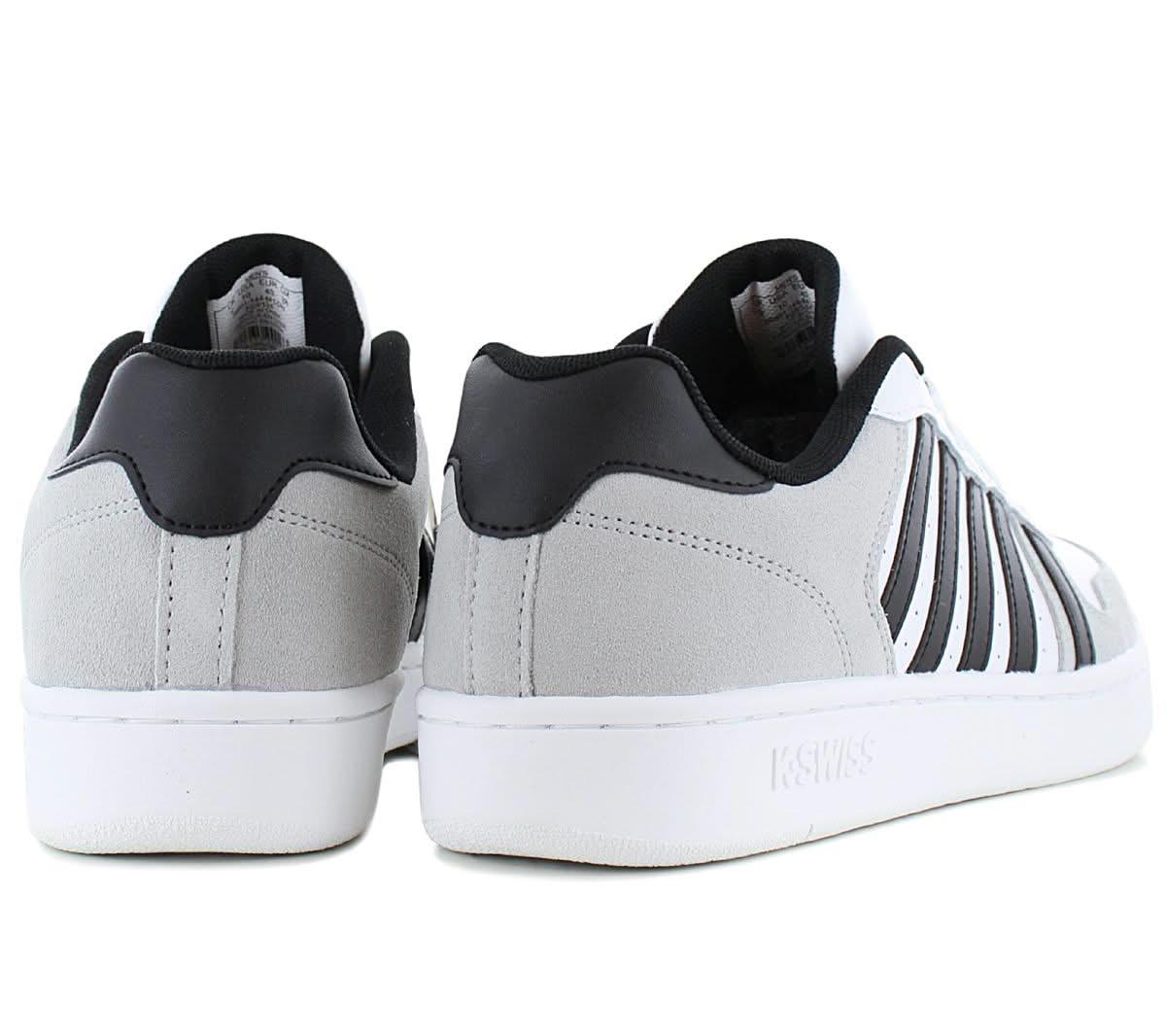 K - Swiss Palisades Leather - Herren Sneakers Schuhe Leder Weiß 06931 - 144 - M - Brandstyle24