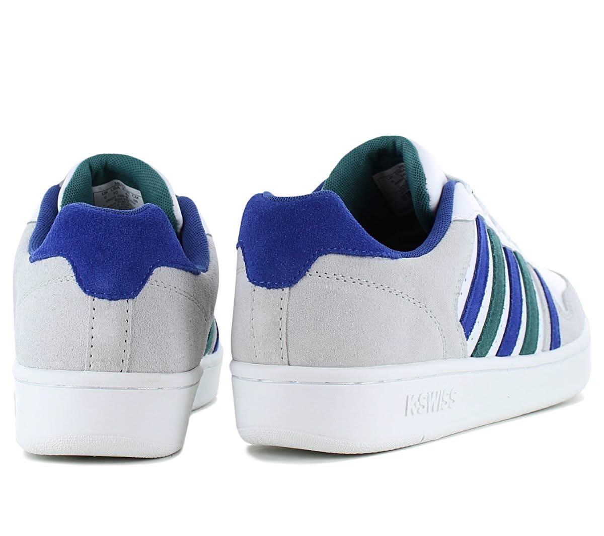 K - Swiss Palisades Leather - Herren Sneakers Schuhe Leder Weiß 06931 - 159 - M - Brandstyle24