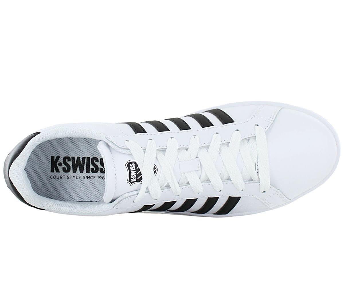 K - Swiss Classic Court Tiebreak - Herren Schuhe Weiß 07011 - 126 - M - Brandstyle24