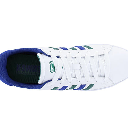 K-Swiss Classic Court Tiebreak Pelle - Scarpe da ginnastica da uomo Bianche 07011-159-M