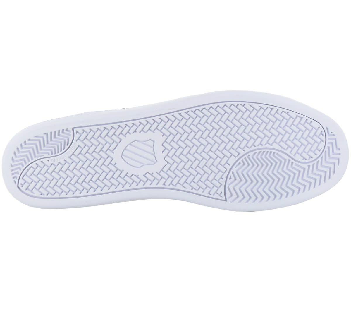 K - Swiss Court Tiebreak - Herren Sneakers Schuhe Leder Weiß 07011 - 919 - M - Brandstyle24