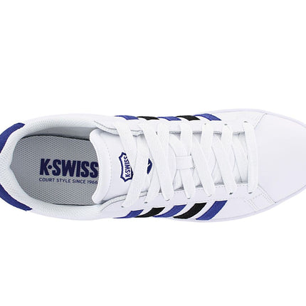 K-Swiss Classic Court Tiebreak Leather - Chaussures de sport pour hommes Blanc 07011-984