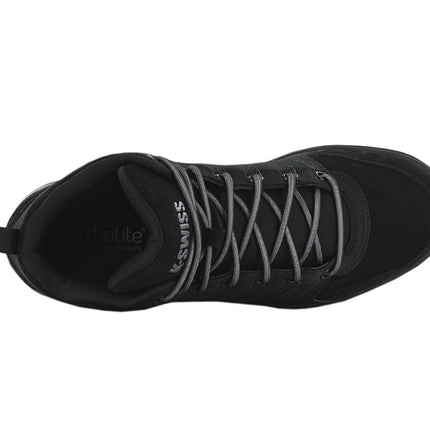 K-Swiss Vista Trainer Mid Winter - Zapatillas Hombre Piel Negro 07145-010-M