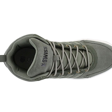 K-Swiss Vista Trainer Mid Winter - Scarpe da ginnastica da uomo Pelle Verde 07145-379-M