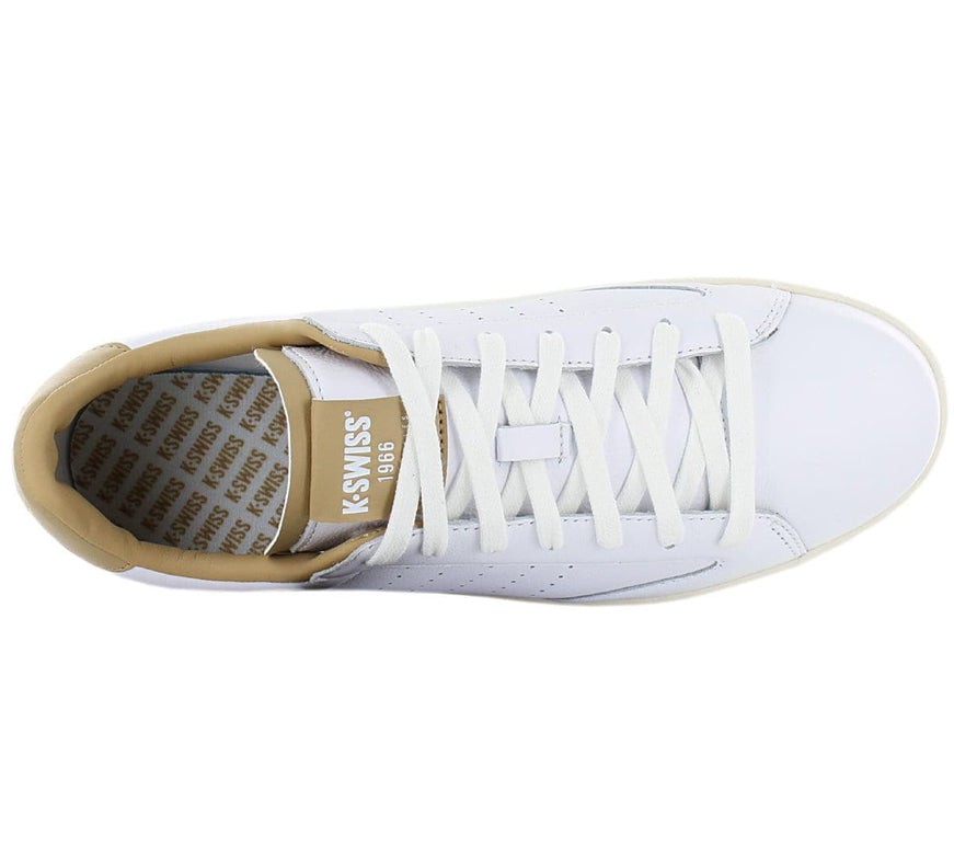 K-Swiss Classic Lozan Klub Leather - Chaussures pour hommes Blanc 07263-150-M